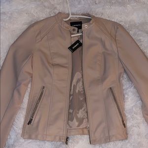 Express women’s leather jacket